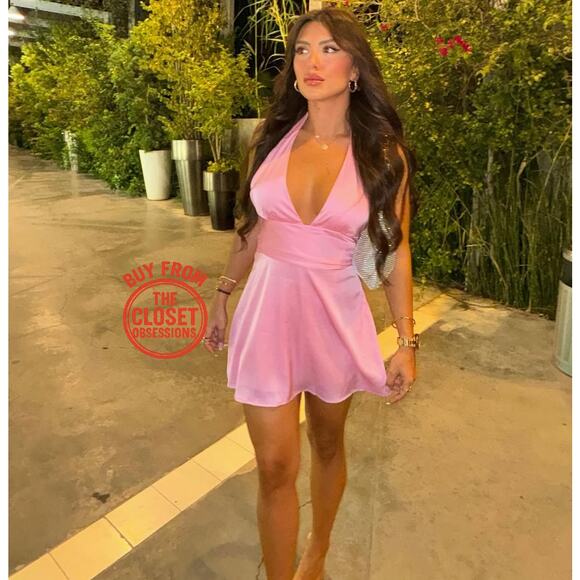 ZARA BLOGGER FAVE!!! V-Neckline Short Dress NWT - Picture 11 of 16